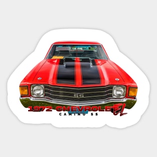 1972 Chevrolet El Camino SS Sticker